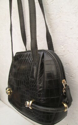 BALLY Vintage Leder Umhängetasche Bag zum Greifen - R25/7-20