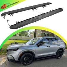 2Pcs Running Boards Fit for 2023-2026 Honda CR-V CRV Side Steps Nerf Bars Black