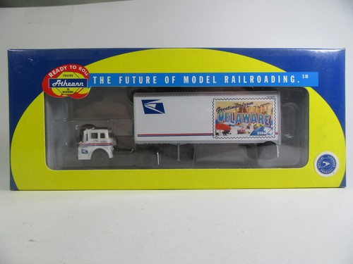 Athearn 1:87 Ford C Con 28FT Remolque U. S. Mail Delaware - Imagen 7 de 8