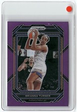 2023 Panini Prizm WNBA Brianna Turner #27 Purple Prizm /149 PHOENIX MERCURY