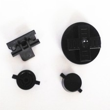 Black A B buttons D-pad for Nintendo Game boy Classic DMG-01