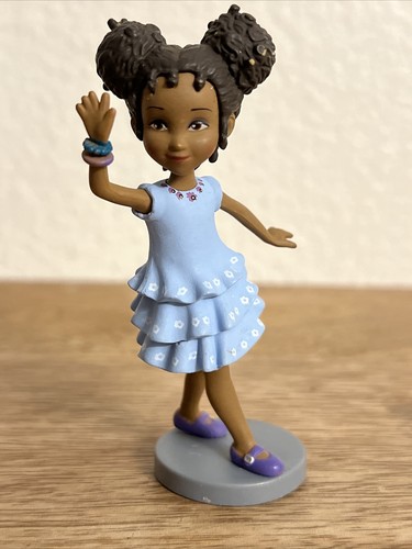 Fancy Nancy Bree 3.5” Action Figure Disney Plastic Toy On Base (Pre-Owned) - Picture 2 of 11