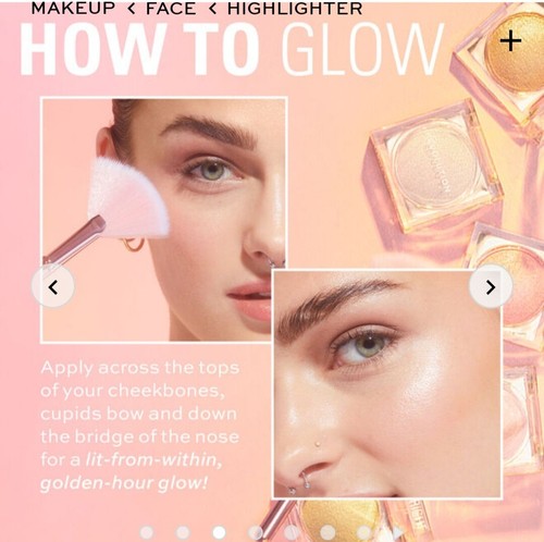 *B'FRIDAY SALE* Makeup Revolution Beam Bright Highlighter Golden Gal - Picture 3 of 7