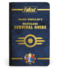 Vault Dwellers Wasteland Survival Guide Passport Cover based on Fallout Games
