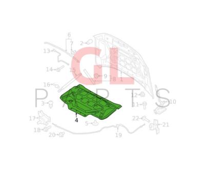 D�MMMATTE MOTORHAUBE SCHALLD�MMMATTE F�R FORD F-150 RAPTOR 2021- ML3Z16738C