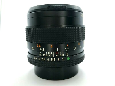 コンタックスCarl Zeiss Planar T* 50mm F1.4 MMJ N MINT]Contax Carl Zeiss Planar T* 50mm f1.4 MMJ Lens CY Mount