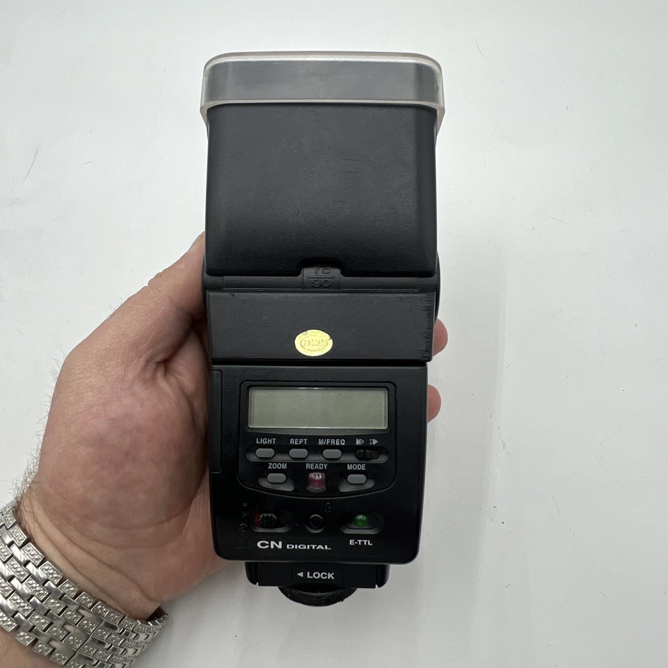 QUANTARAY QDC 900WA CAMERA FLASH FOR CANON EOS E-TTL - TESTED - Image 4 of 4