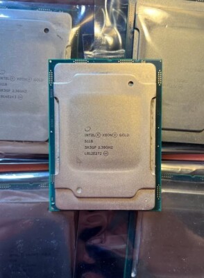 Lot of 12 - Intel Xeon Gold 5118 SR3GF  12-Core Server CPU @ 2.30GHz LGA3647