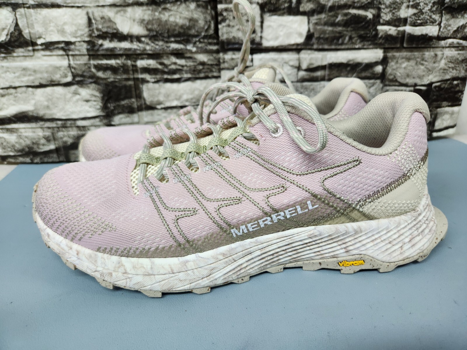 Merrell Moab Flight scarpe da trekking rosa da donna taglia US 9 5 J067224 nuove senza scatola