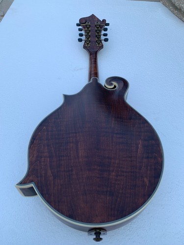 Hand Carved F Style Mandolin, Solid Spruce Top Solid Flame Maple Back & Side - 第 3/22 張圖片