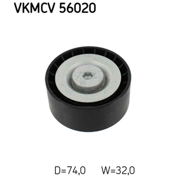 SKF Spannrolle, Keilrippenriemen Vkmcv 56020-image