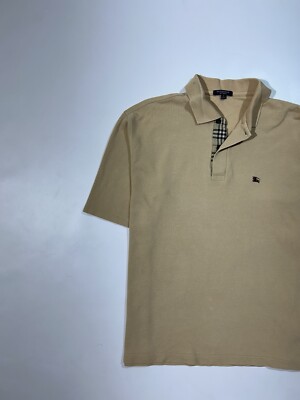 Tシャツ・カットソー Burberry Polo Shirt With Classic Check Pattern And Tonal Burberry Check Cotton Jacquard Polo Shirt - POIZON