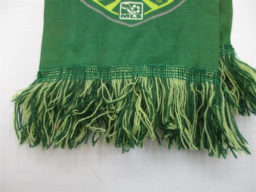 MLS Scarf Men's One Size Portland All Star Timbers Soccer Tassel Rectangle  - Picture 3 of 10