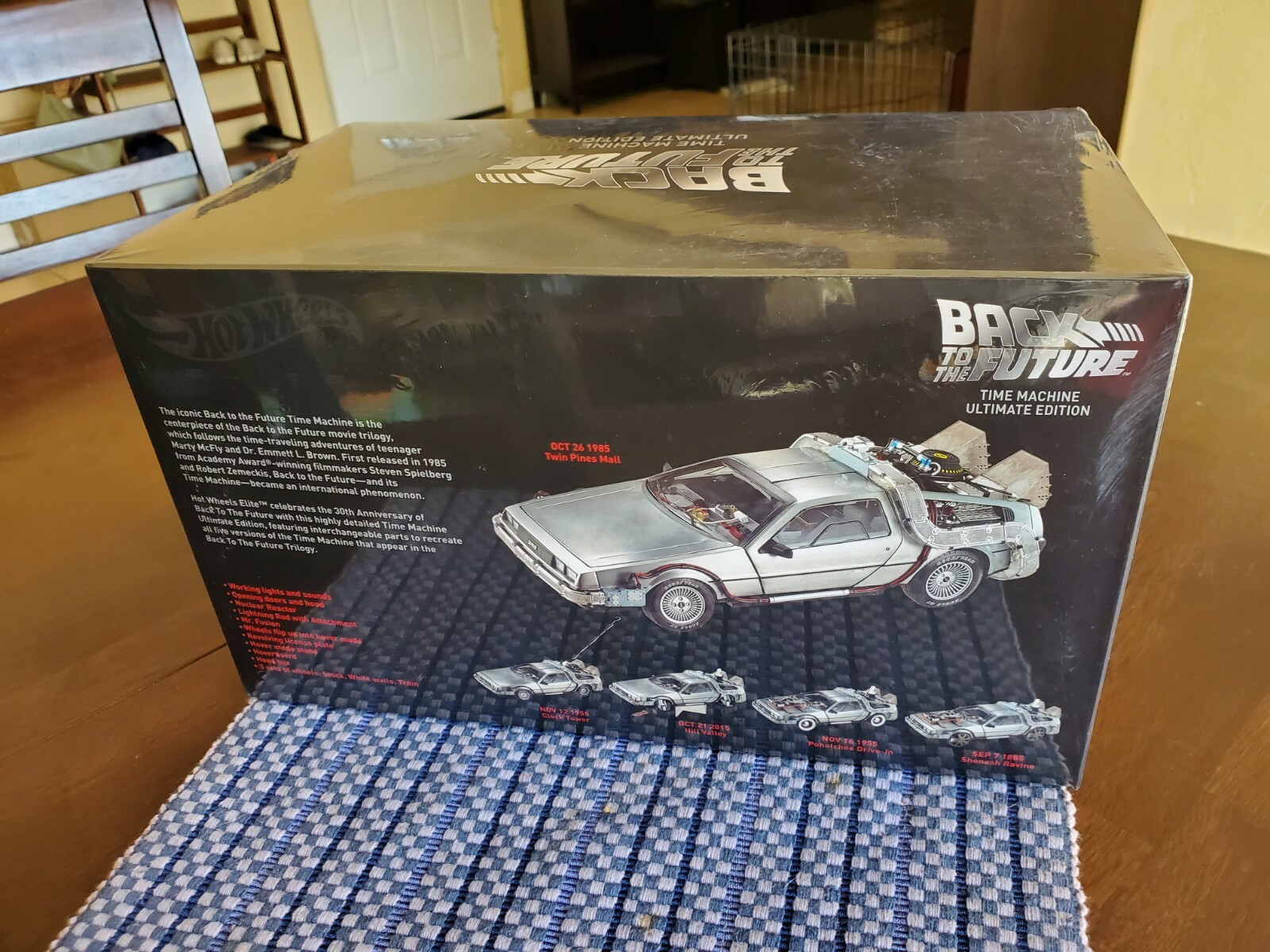 hot wheels delorean ultimate edition