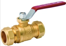 B&K Mueller 107-023NL Ball Valve 1/2Comp