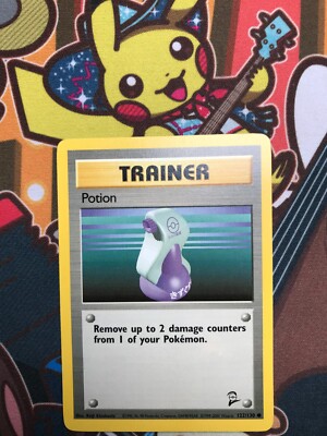 Potion 122/130 Base Set 2 englisch Pokemon Karten NM
