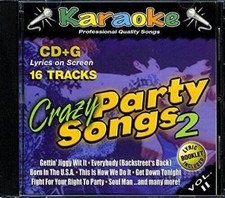 Karaoke - Crazy Party Songs 2 - Audio CD - VERY GOOD