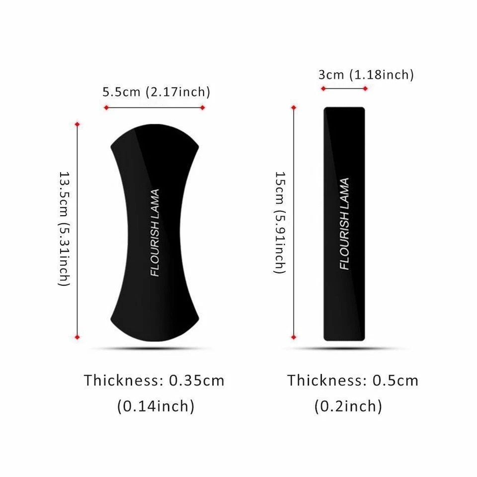 4 pcs Fixate Flourish Lama Amazing Nano Rubber Gel Pad Car Sticker Phone Holders - Image 4 of 4