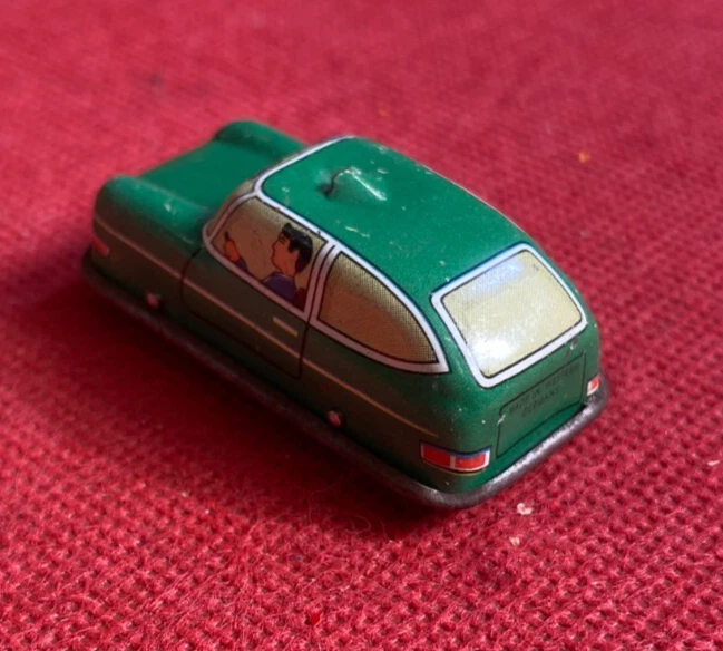 TECHNOFIX Modellino Auto in latta Verde Made in West Germany - Immagine 2 di 3