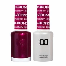 DND Soak Off Gel Polish and Nail Lacquer - 630 - Boysenberry