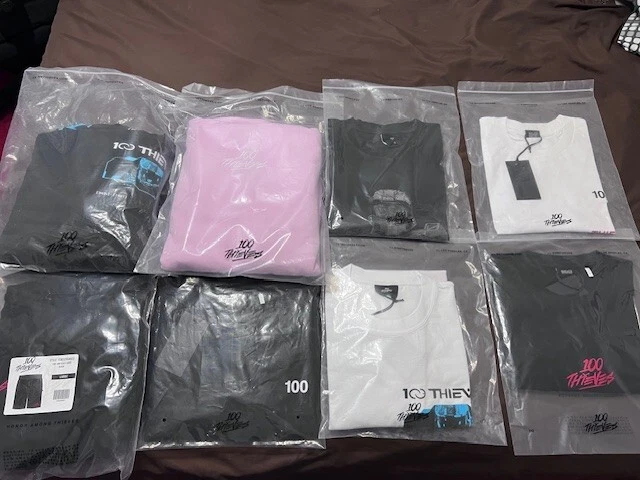 100 thieves sales cream hoodie ebay