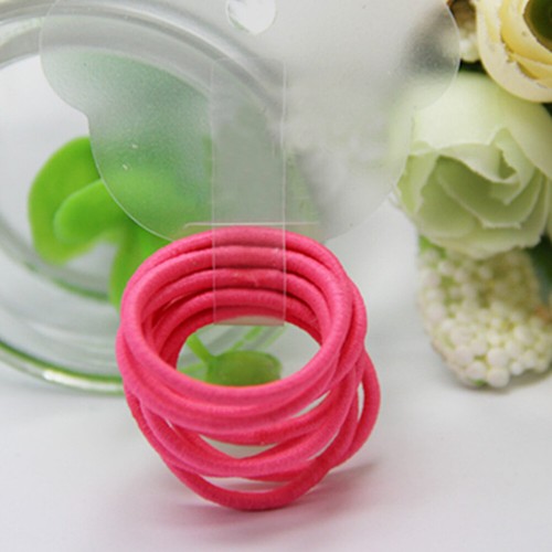 10Pc Colorful Girls Elastic Hair Tie Kids Mini Ponytail Holder Rubber Band Rings - Picture 42 of 47