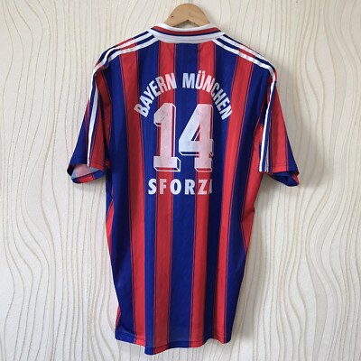 BAYERN MUNICH 1995 1996 HOME FOOTBALL SOCCER SHIRT JERSEY