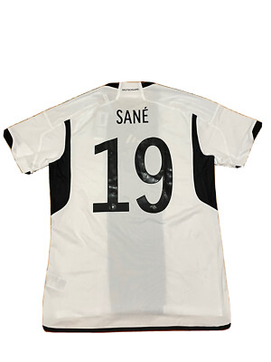 Adidas Germany 2022 Leroy Sane #19 Home Soccer Jersey White Men's