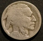 1917 D Buffalo Nickel Semi-Key Date Restored Five Cent 5c Coin C842