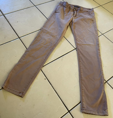 Ziggy Denim Jeans Pins & Needles Rusty Stretch Skinny Chino Pants Mens Size 30