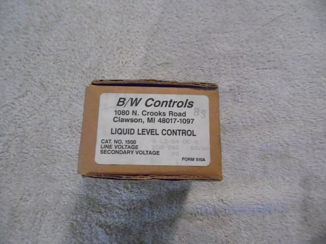 Nib Ametek 1500 G L2 S4 Oc X B W Controls Liquid Level Control Relay 208 240 60h Ebay