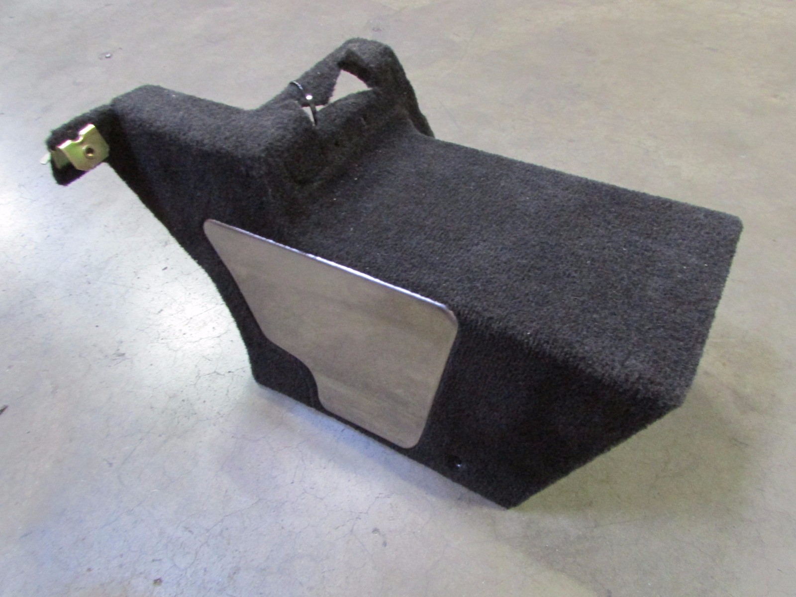 Ferrari 360, Spider, Front Tunnel Carpet, Black, Used, P/N 65072490