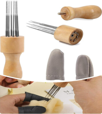 Needle Felting Tools for Beginners Wool Roving Kit Needle Felting Needles Kit
