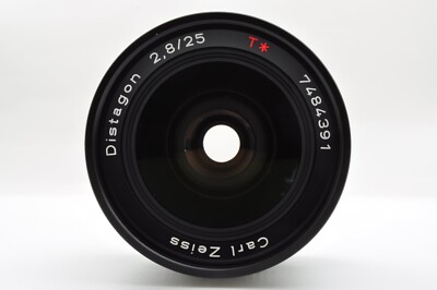 Contax Carl Zeiss Distagon T* 25mm f2.8 MMJ [EXC+++++] MF Lens