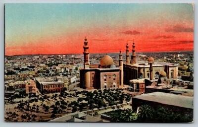 Egypt   Cairo  Mosques of Sultan Hassan & El-Rifai   Postcard