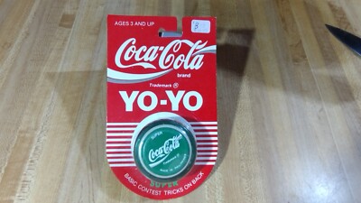 Coca-Cola Russell Yo-Yo ストリング付き VINTAGE RUSSELL SUPER COCA-COLA YOYO MEXICO GENUINE