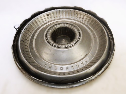 Set of 2 Ford Thunderbird Hub Caps, 1965/1966, 15", Good Condition, No Spinners - Picture 20 of 21
