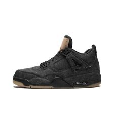 Levi's x Air Jordan 4 Retro Black Denim for Sale Levi's x Air Jordan 4 Retro Black Denim for Sale