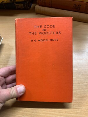 VINTAGE P G WODEHOUSE ''THE CODE OF THE WOOSTERS'' 5TH PRINT HARDCOVER BOOK (P3)