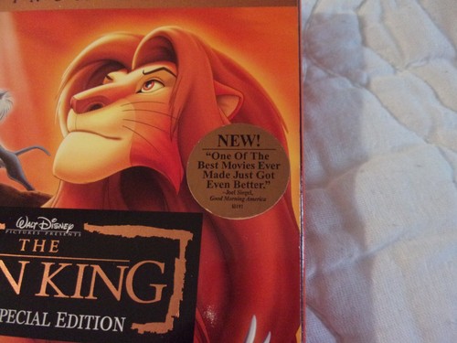 THE LION KING PLATINUM EDITION 2-DISC SPECIAL DVD NEW WS DISNEY ELTON JOHN ANIME - Picture 18 of 18