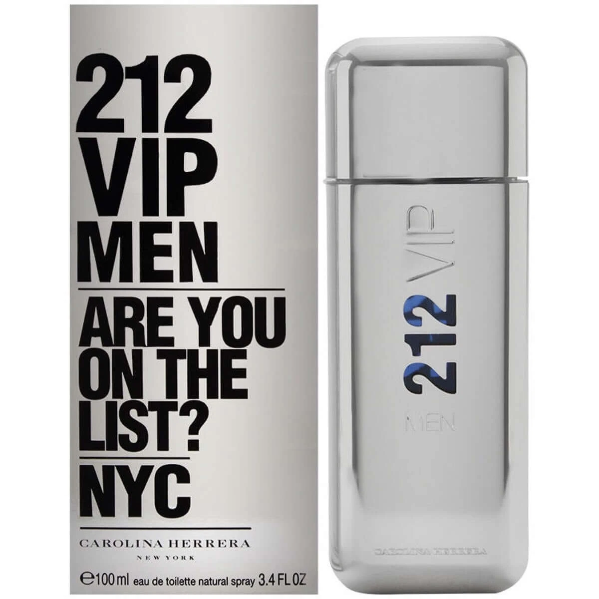 212 VIP MEN by Carolina Herrera Cologne for Men EDT 3.3 / 3.4 oz New In Box  8411061723760 | eBay