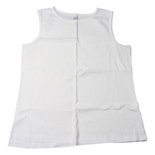 Croft & Barrow - Women's - White - Tank Top - Size L - Preowned Good Cond