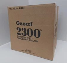 GEOCEL 2300 Clear (24-Tubes) Construction Tripolymer Sealant 10.3 oz. Cartridges