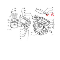 Originaler Heizungshebel Lancia Y10 7754632