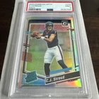 2023 Donruss Optic C.J. Stroud Holo Prizm Rated Rookie #244 Texans PSA 9