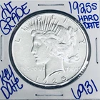 1925 S SILVER PEACE DOLLAR AUTHENTIC HI GRADE U.S. MINT COIN RARE KEY DATE 6931