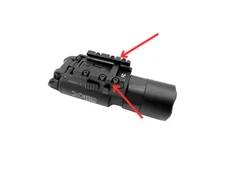 VPA Precision Fit Aluminum Replacement Rails for SureFire X300U-A Weapon Light