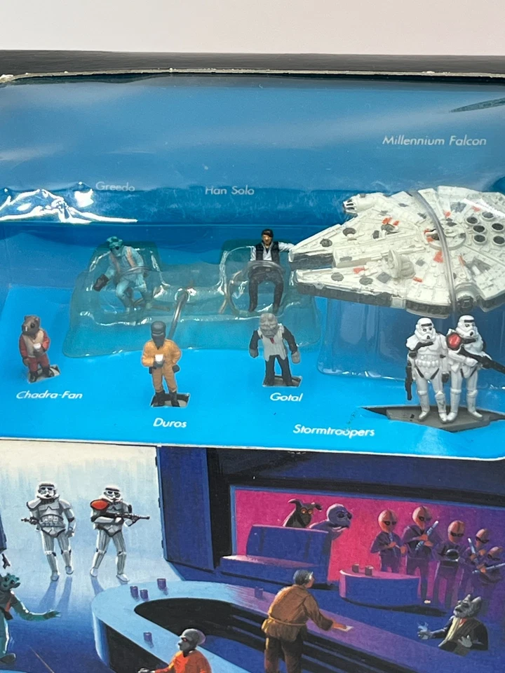 Micro Machines Space Star Wars 1994 C-3PO/Cantina Transforming juego de acción nuevo Foto 3 de 4