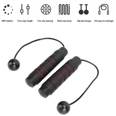 Silent Ropeless Skipping Dual Purpose Weight Loss Fitness Jump Rope Für Trai CUB
