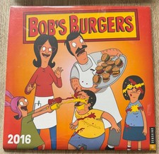 BOB'S BURGERS OFFICIAL 2016 CALENDAR RARE BRAND NEW & SEALED!